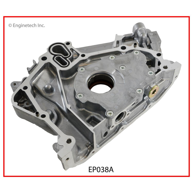 Enginetech EP038A Engine Oil Pump with Gasket for Honda, Saturn, Acura Models