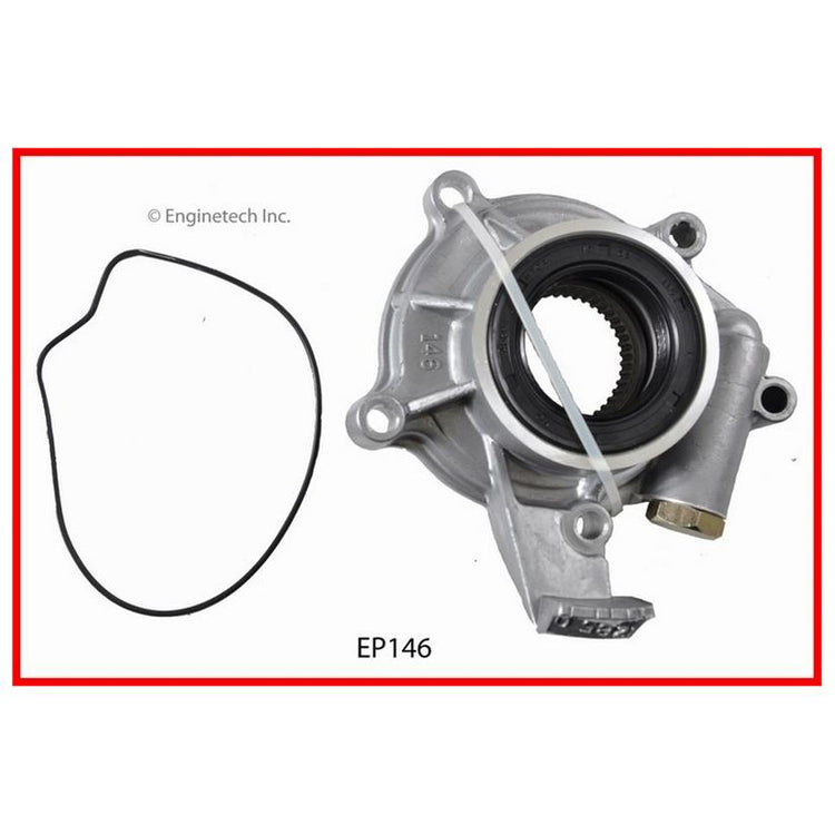 Enginetech EP146 Engine Oil Pump with Gasket for Toyota 4Runner (1985-1994)