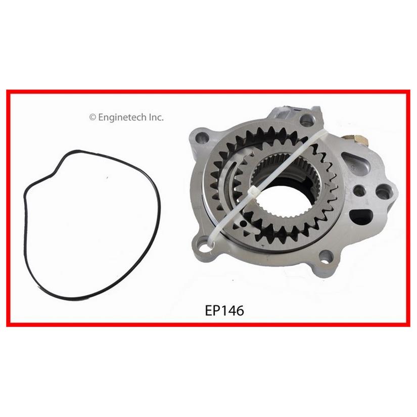 Enginetech EP146 Engine Oil Pump with Gasket for Toyota 4Runner (1985-1994)