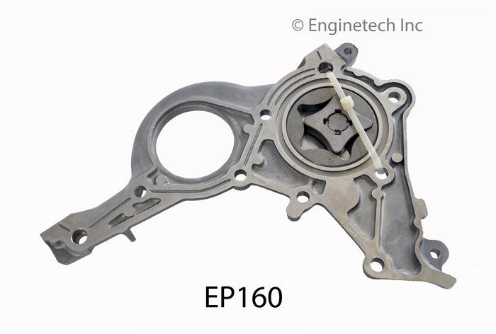 Enginetech EP160 Engine Oil Pump with Gasket for Toyota Tercel (1987-1994)