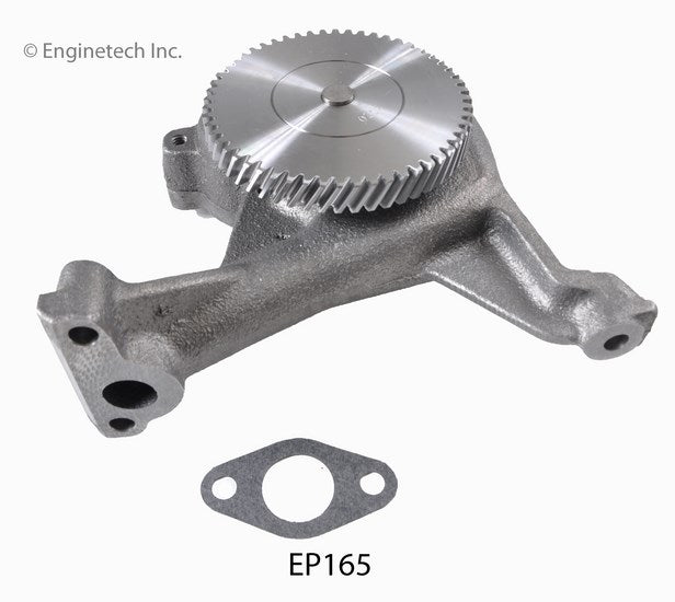 Enginetech EP165 Engine Oil Pump with Gasket for Domestic and Import Engines