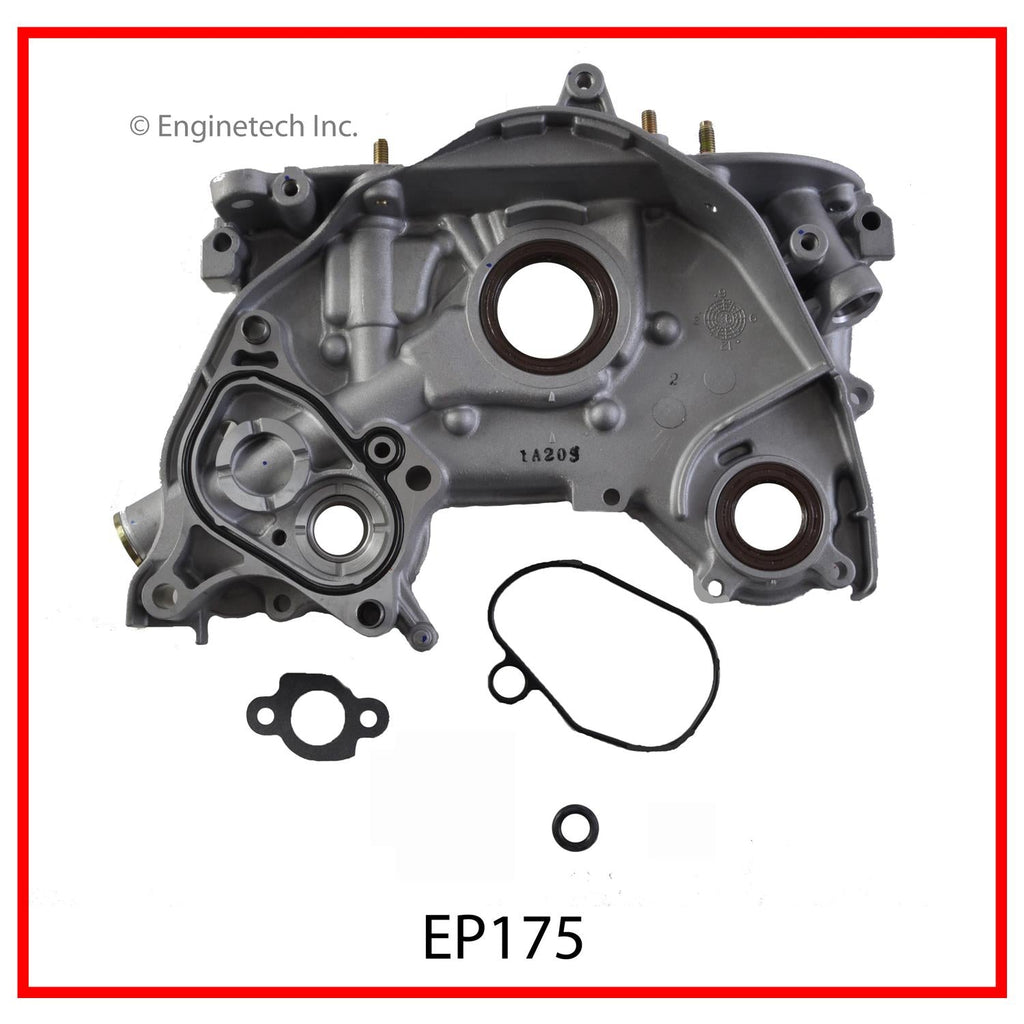 Enginetech EP175 Engine Oil Pump with Gasket for Honda Accord and Prelude