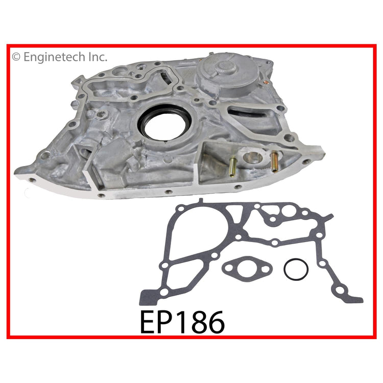 Enginetech EP186 Engine Oil Pump with Gasket for Toyota Camry (1992-2001)
