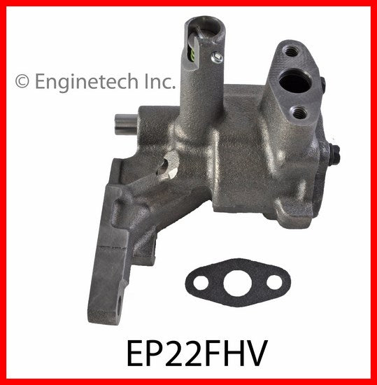 Enginetech EP22FHV Engine Oil Pump with Gasket for Domestic and Import Engines