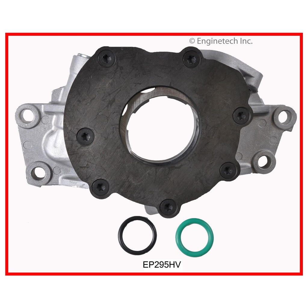 Enginetech EP295HV Engine Oil Pump with Gasket for High-Volume Rotary Operation