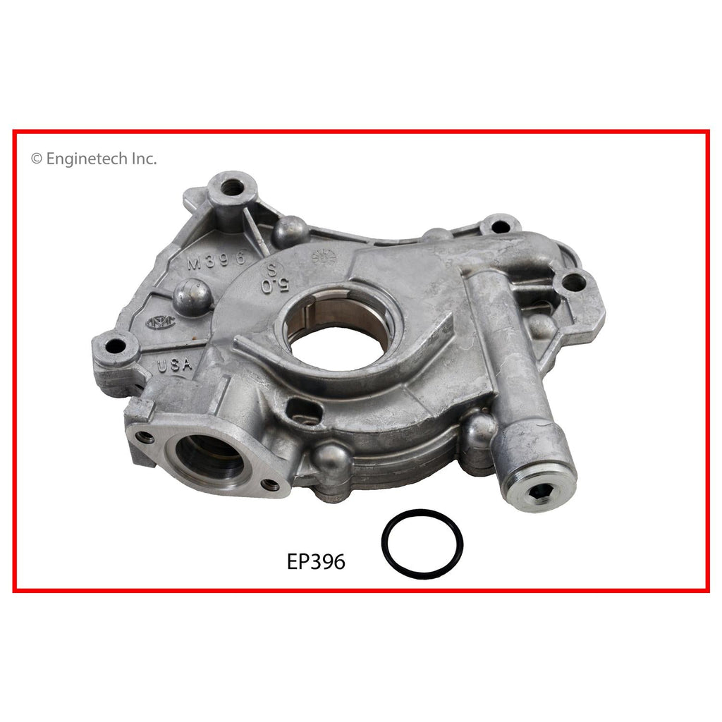 Enginetech EP396 Engine Oil Pump with Gasket for Ford Mustang and F-150 (2011-2017)