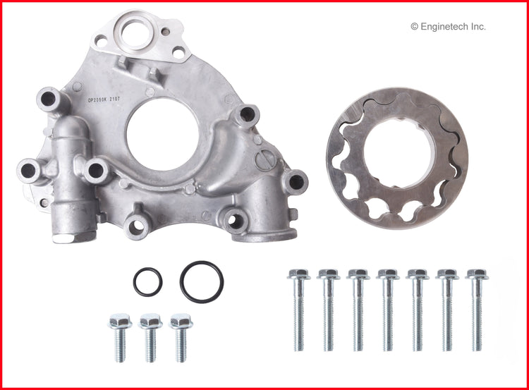 Enginetech EP470 Engine Oil Pump with Gasket for Toyota Tacoma, 4Runner, Tundra (2012-2016)