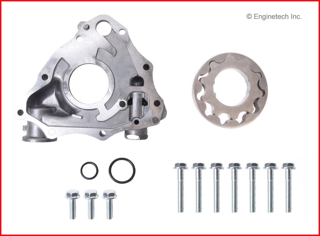 Enginetech EP470 Engine Oil Pump with Gasket for Toyota Tacoma, 4Runner, Tundra (2012-2016)