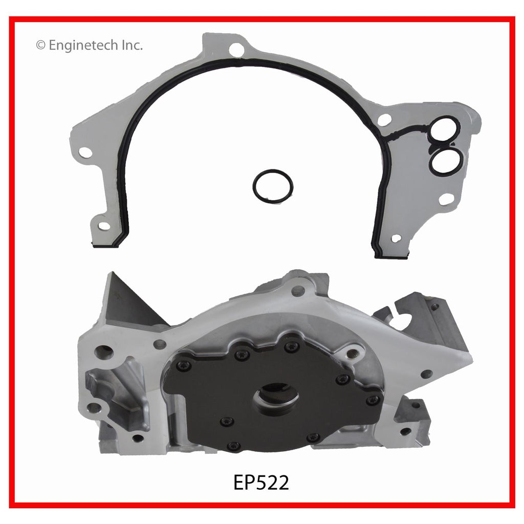 Enginetech EP522 Engine Oil Pump with Gasket for Dodge and Chrysler Models