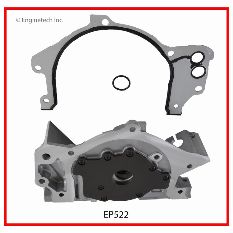 Enginetech EP522 Engine Oil Pump with Gasket for Dodge and Chrysler Models
