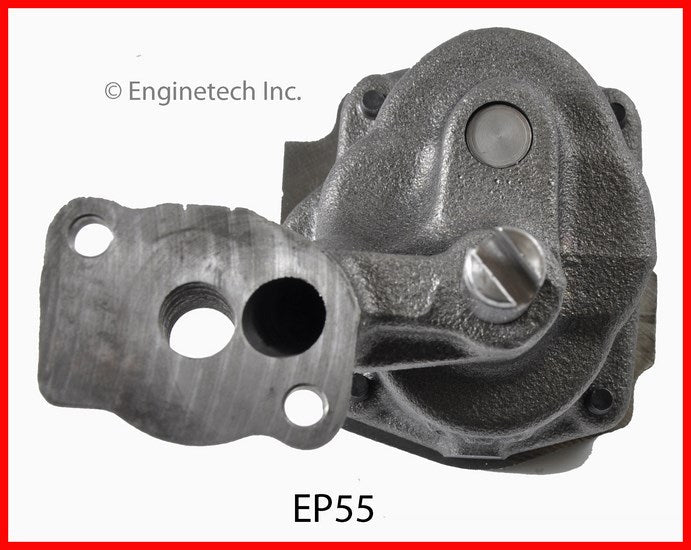 Enginetech EP55 Engine Oil Pump with Gasket – Gear Drive Shaft for Domestic and Import Engines