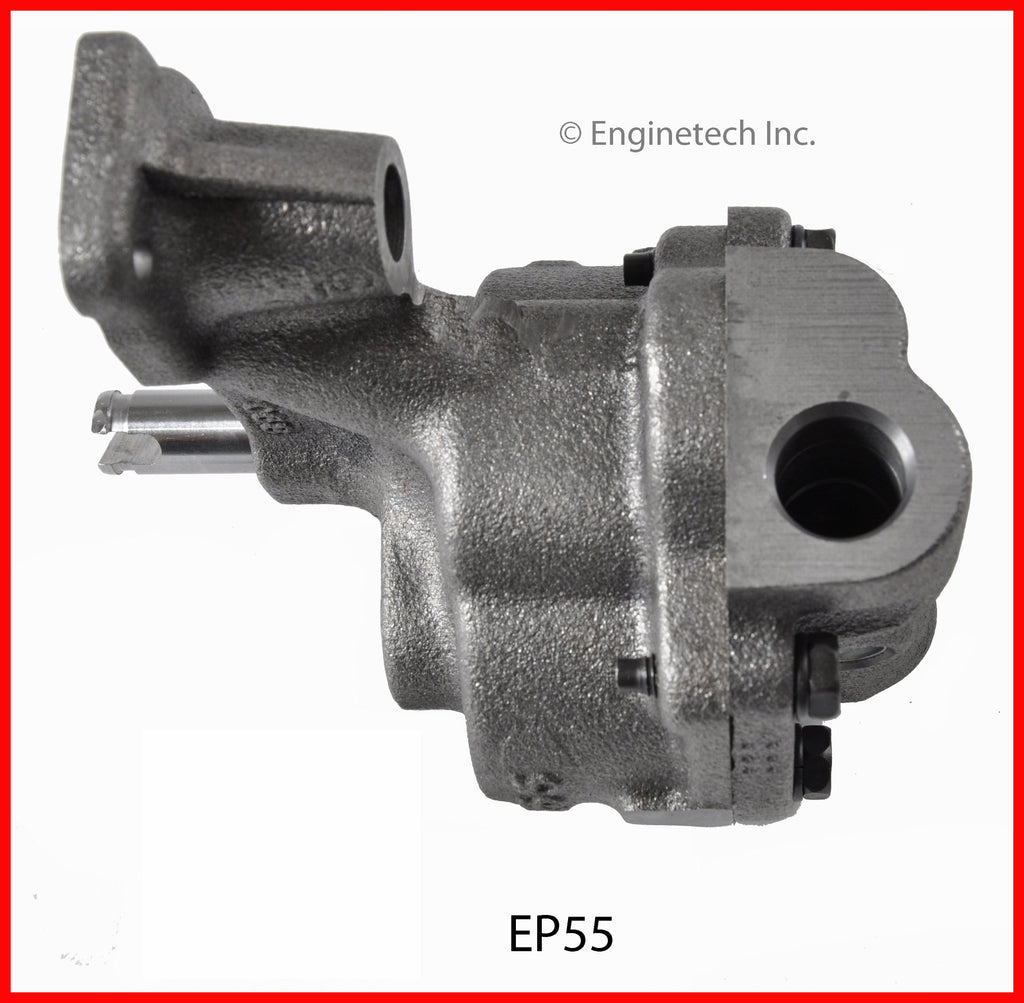 Enginetech EP55 Engine Oil Pump with Gasket – Gear Drive Shaft for Domestic and Import Engines
