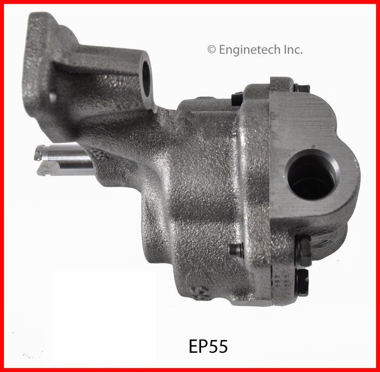 Enginetech EP55 Engine Oil Pump with Gasket – Gear Drive Shaft for Domestic and Import Engines