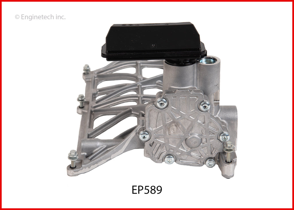 Enginetech EP589 Engine Oil Pump with Gasket for Ford Super Duty and E-350 Models