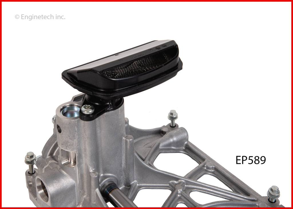 Enginetech EP589 Engine Oil Pump with Gasket for Ford Super Duty and E-350 Models