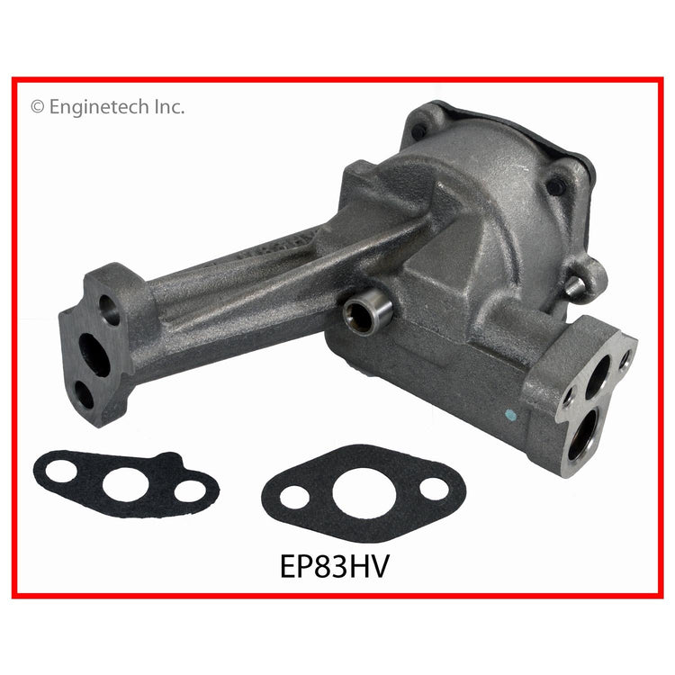Enginetech EP83HV Gear Oil Pump with Gasket for High Volume Performance