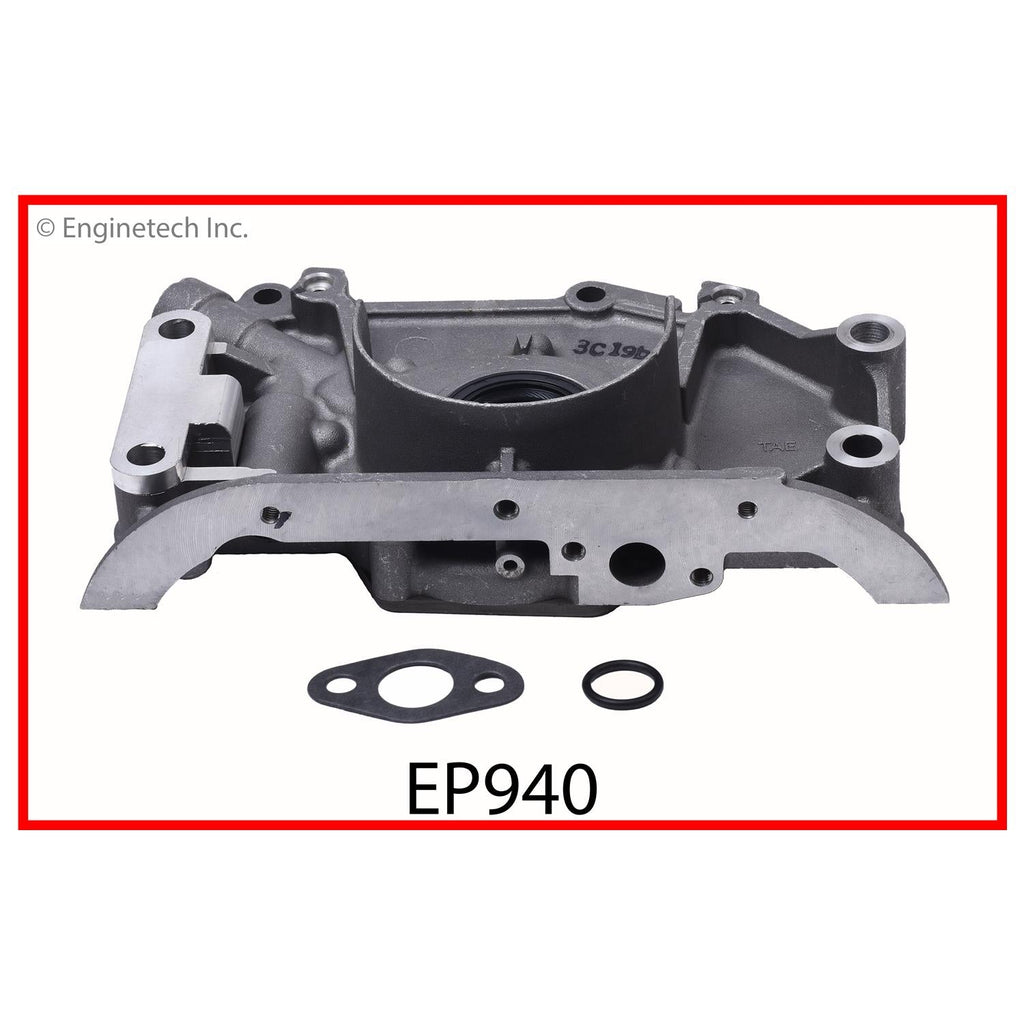 Enginetech EP940 Engine Oil Pump with Gasket for Mazda 626 (1983-1987)