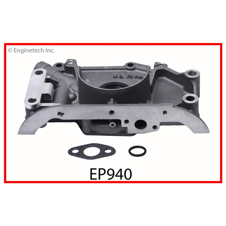Enginetech EP940 Engine Oil Pump with Gasket for Mazda 626 (1983-1987)