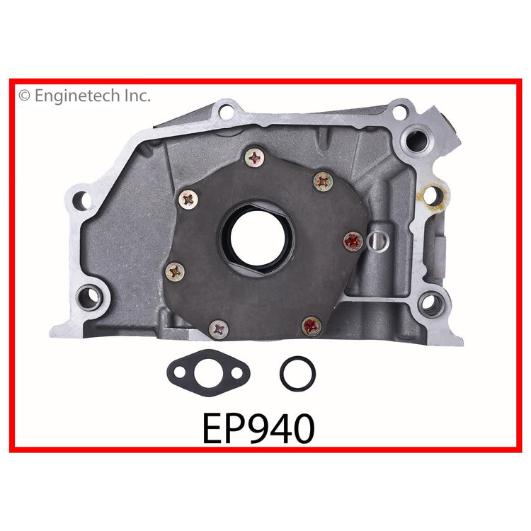 Enginetech EP940 Engine Oil Pump with Gasket for Mazda 626 (1983-1987)