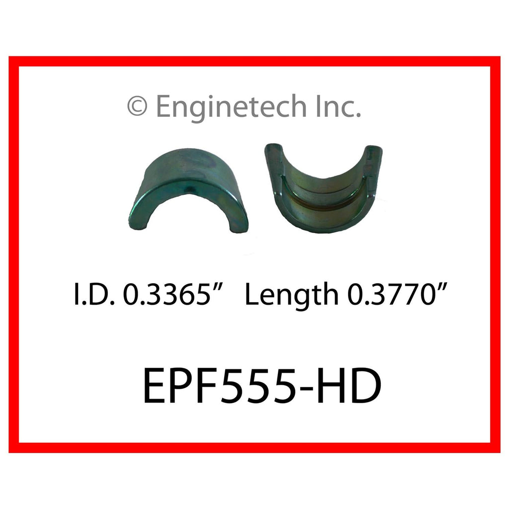 Enginetech EPF555-HD Engine Valve Spring Retainer Keeper for High-Performance Valve Train