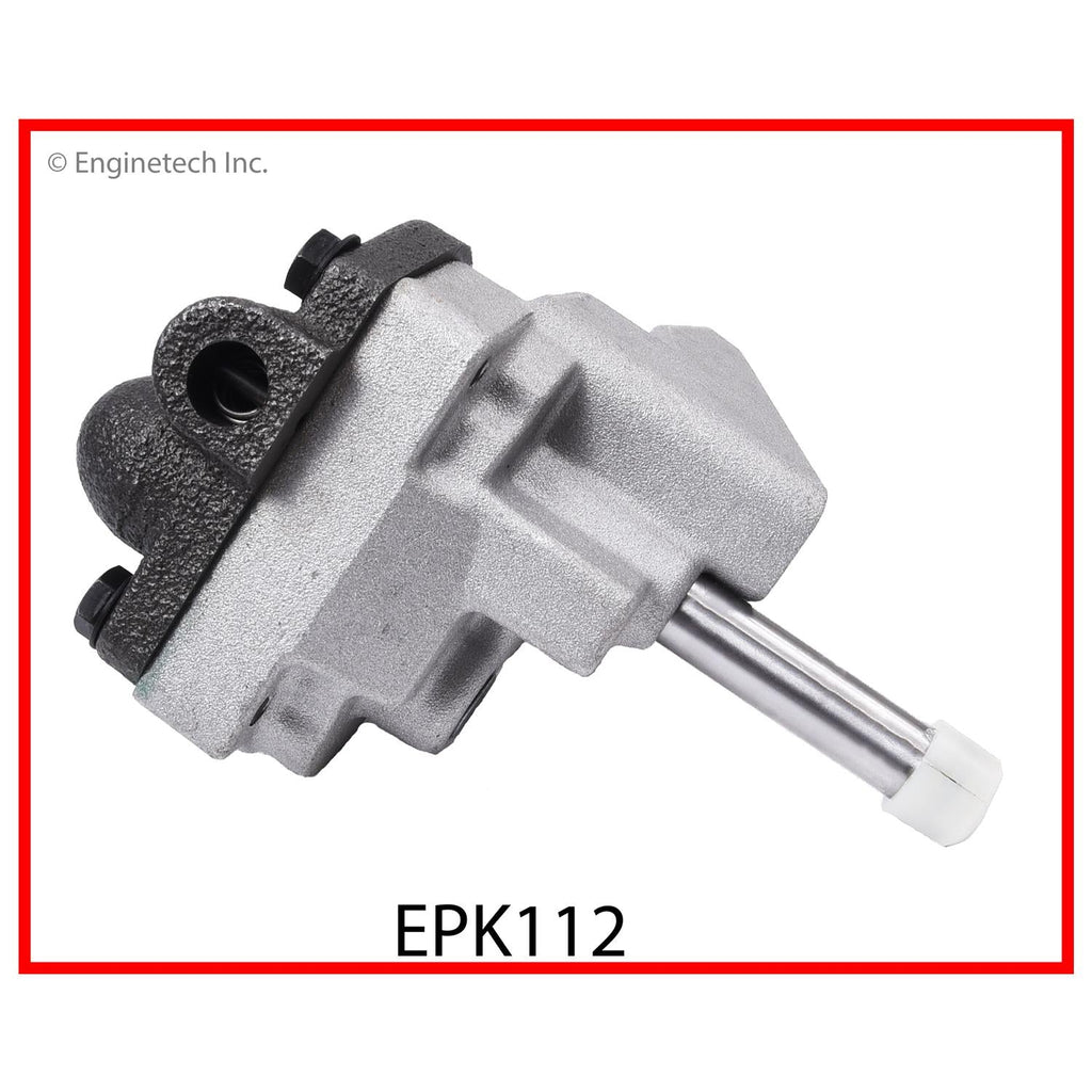 Enginetech EPK112 Engine Oil Pump with Gasket for Buick and Chevrolet Vehicles