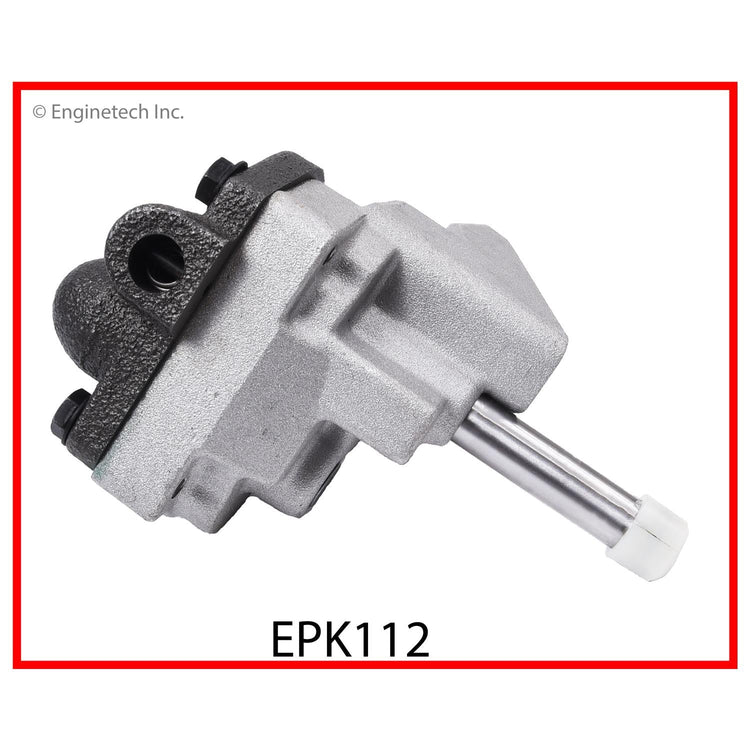 Enginetech EPK112 Engine Oil Pump with Gasket for Buick and Chevrolet Vehicles