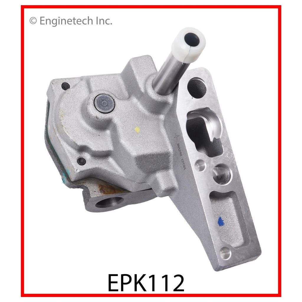 Enginetech EPK112 Engine Oil Pump with Gasket for Buick and Chevrolet Vehicles