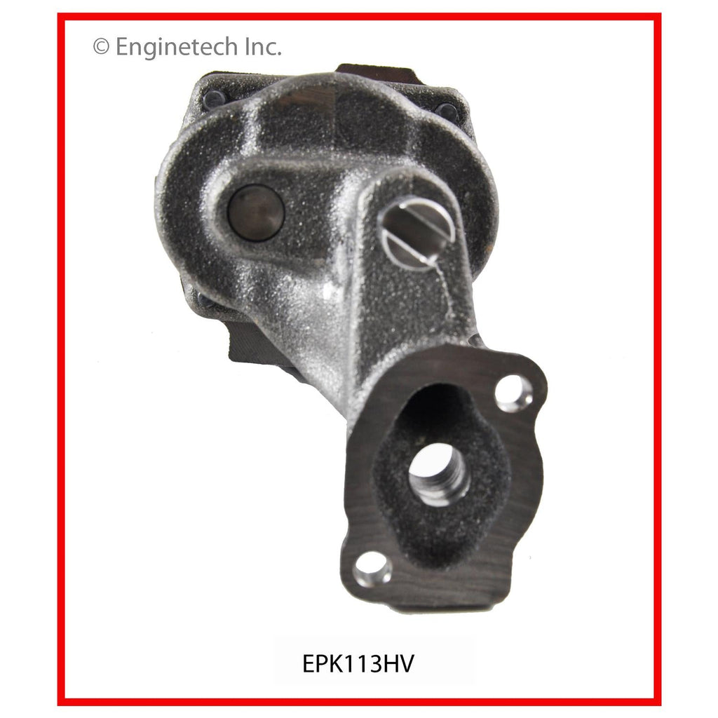 Enginetech Pressure King EPK113HV Engine Oil Pump with Gasket for High-Volume Performance
