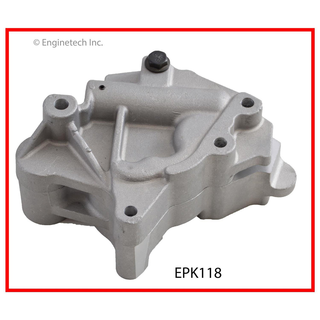 Enginetech EPK118 Engine Oil Pump with Gasket for Buick and Chevrolet Models