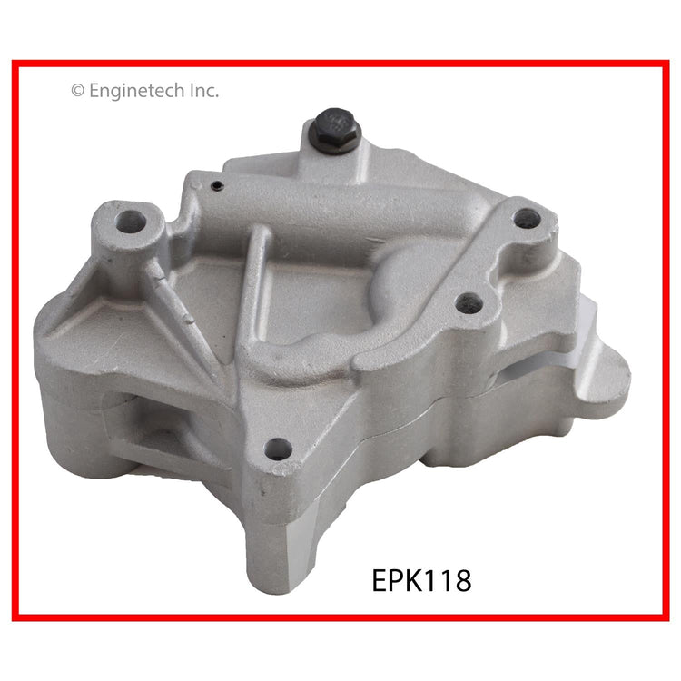 Enginetech EPK118 Engine Oil Pump with Gasket for Buick and Chevrolet Models