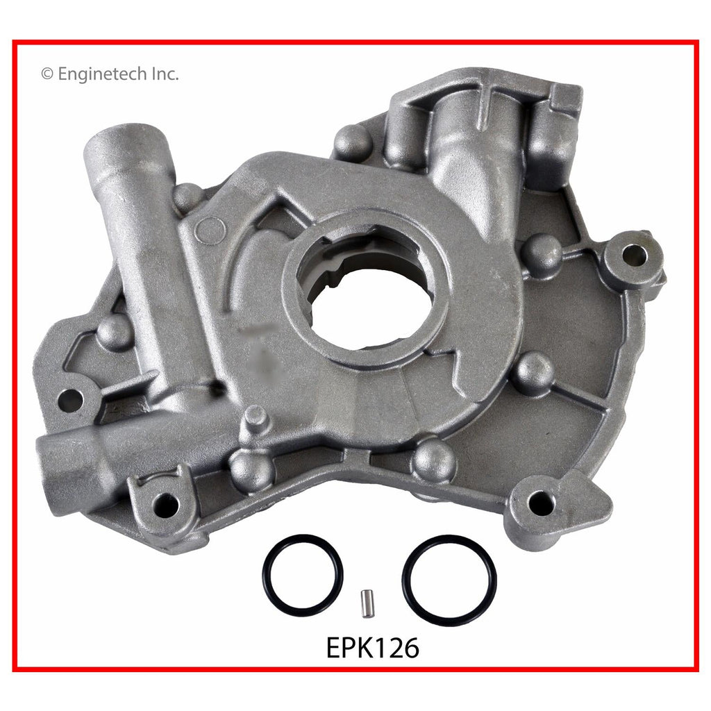 Enginetech EPK126 Engine Oil Pump with Gasket for Ford and Lincoln Vehicles
