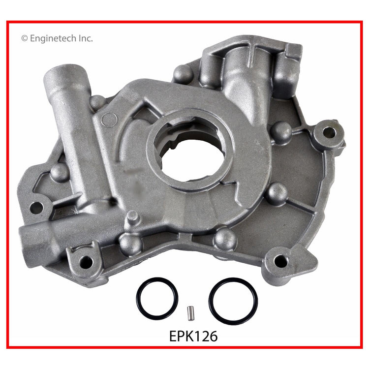 Enginetech EPK126 Engine Oil Pump with Gasket for Ford and Lincoln Vehicles