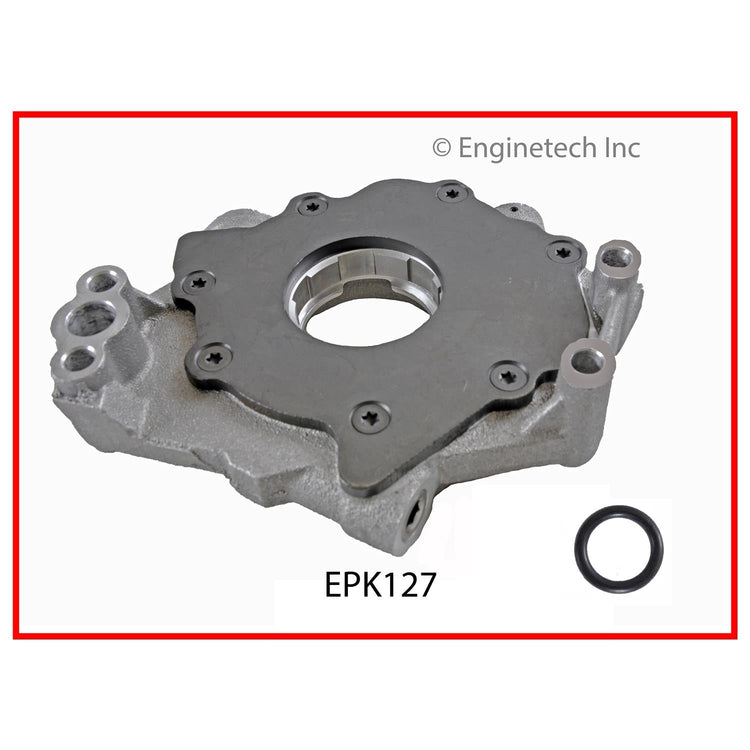 Enginetech EPK127 Engine Oil Pump with Gasket – Pressure King Brand for Dodge and Chrysler Vehicles