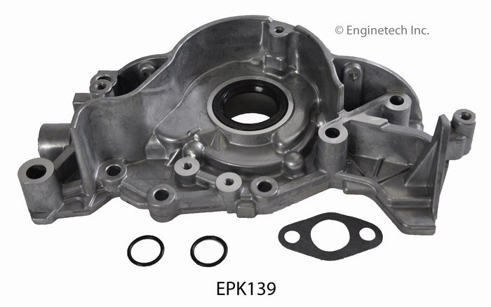 Enginetech EPK139 Engine Oil Pump with Gasket for Chrysler, Dodge, and Mitsubishi Vehicles