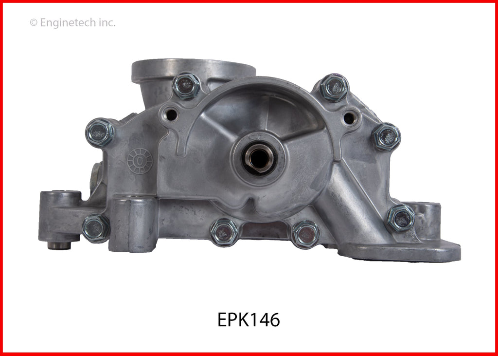 Enginetech Engine Oil Pump with Gasket for Hyundai and Kia Models – Part EPK146