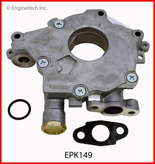 Enginetech EPK149 Engine Oil Pump with Gasket for Infiniti I30 and Nissan Maxima