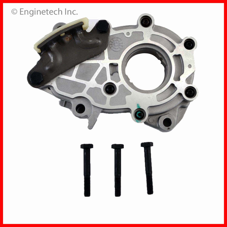 Enginetech EPK160 Engine Oil Pump with Gasket – Rotary, Standard Pressure for Select GM and Saturn Models