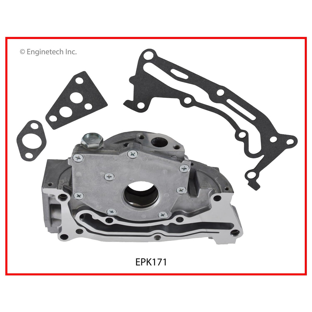 Enginetech EPK171 Engine Oil Pump with Gasket for Mitsubishi Montero