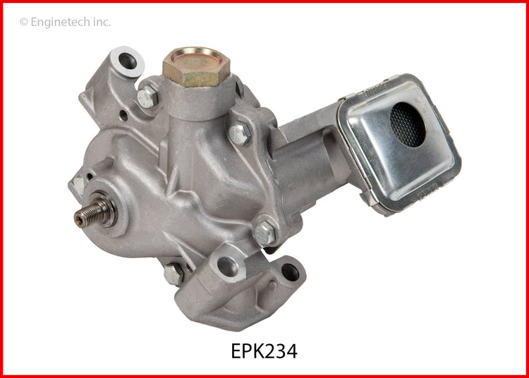 Enginetech Pressure King Engine Oil Pump with Gasket for Toyota and Scion Models