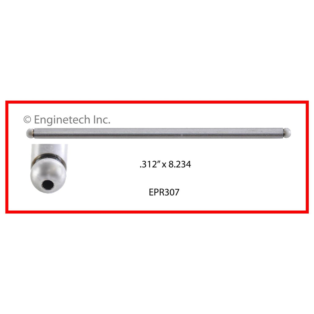 Enginetech EPR307 Engine Push Rod Pack for Oldsmobile 442, 98, and Cutlass