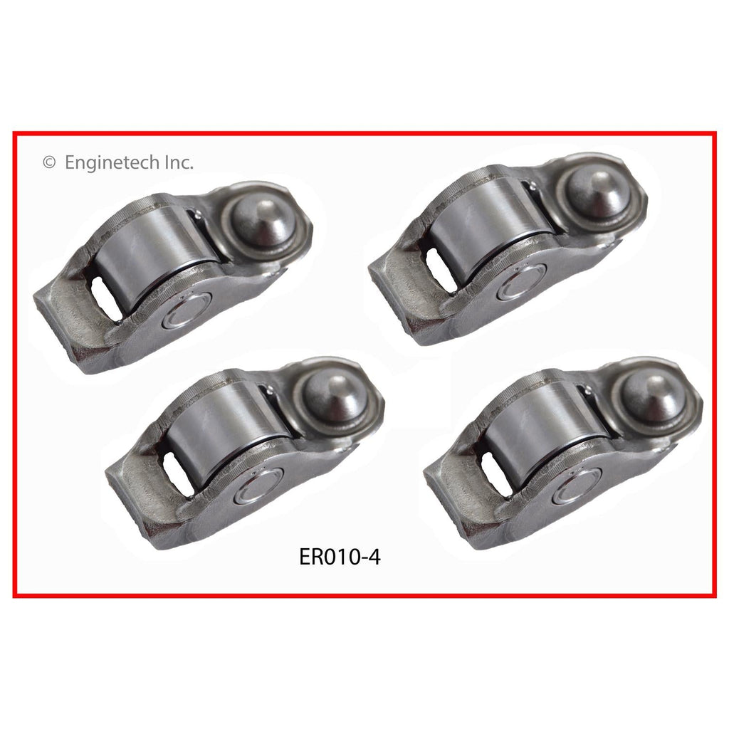 Enginetech ER010-4 Engine Rocker Arm Set for Toyota and Lexus Vehicles