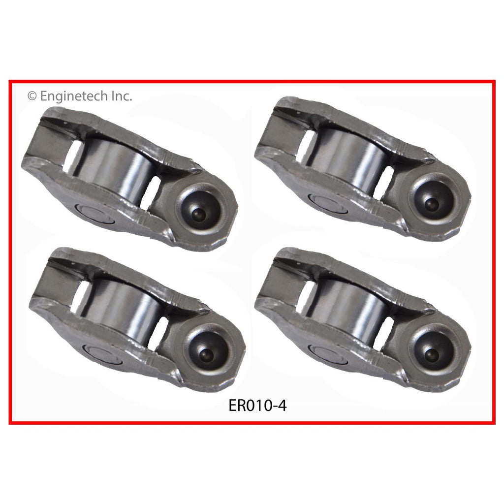 Enginetech ER010-4 Engine Rocker Arm Set for Toyota and Lexus Vehicles