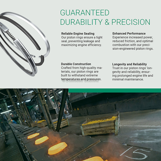 Piston Rings for 86-97 Suzuki Sidekick Samurai Geo G13A G13BA G13K