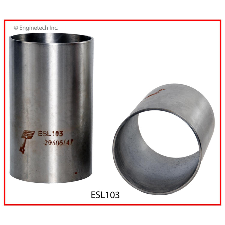 Enginetech Engine Single Cylinder Liner for 1964 Oldsmobile 442 – Part Number ESL103