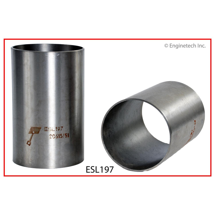 Enginetech BBPTESL197 Single Cylinder Liner for Engine Rebuilding