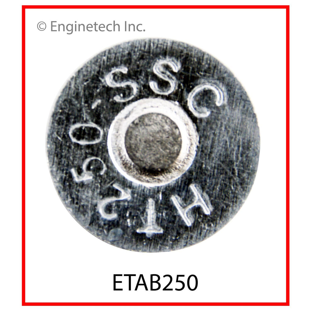 Enginetech ETAB250-25 Engine Heat Tab Indicator – 250°F, Pack of 25
