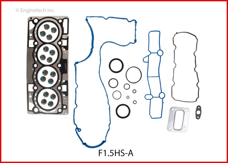 Enginetech F1.5HS-A Engine Cylinder Head Gasket Set for Ford Cars and Trucks