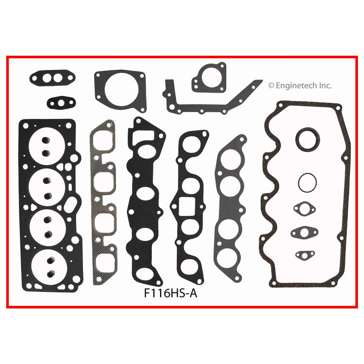 Enginetech F116HS-A Engine Cylinder Head Gasket Set for Ford Cars and Trucks
