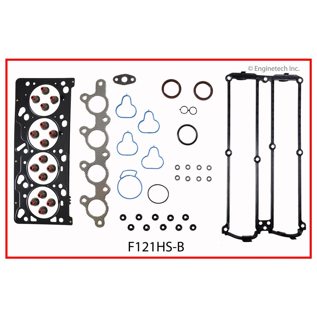Enginetech F121K-6 Full Engine Gasket Set for Ford Cars and Trucks
