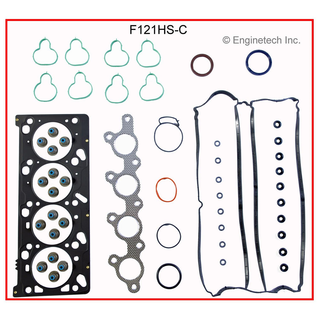 Enginetech F121K-8 Engine Full Gasket Set for Ford and Mazda Vehicles